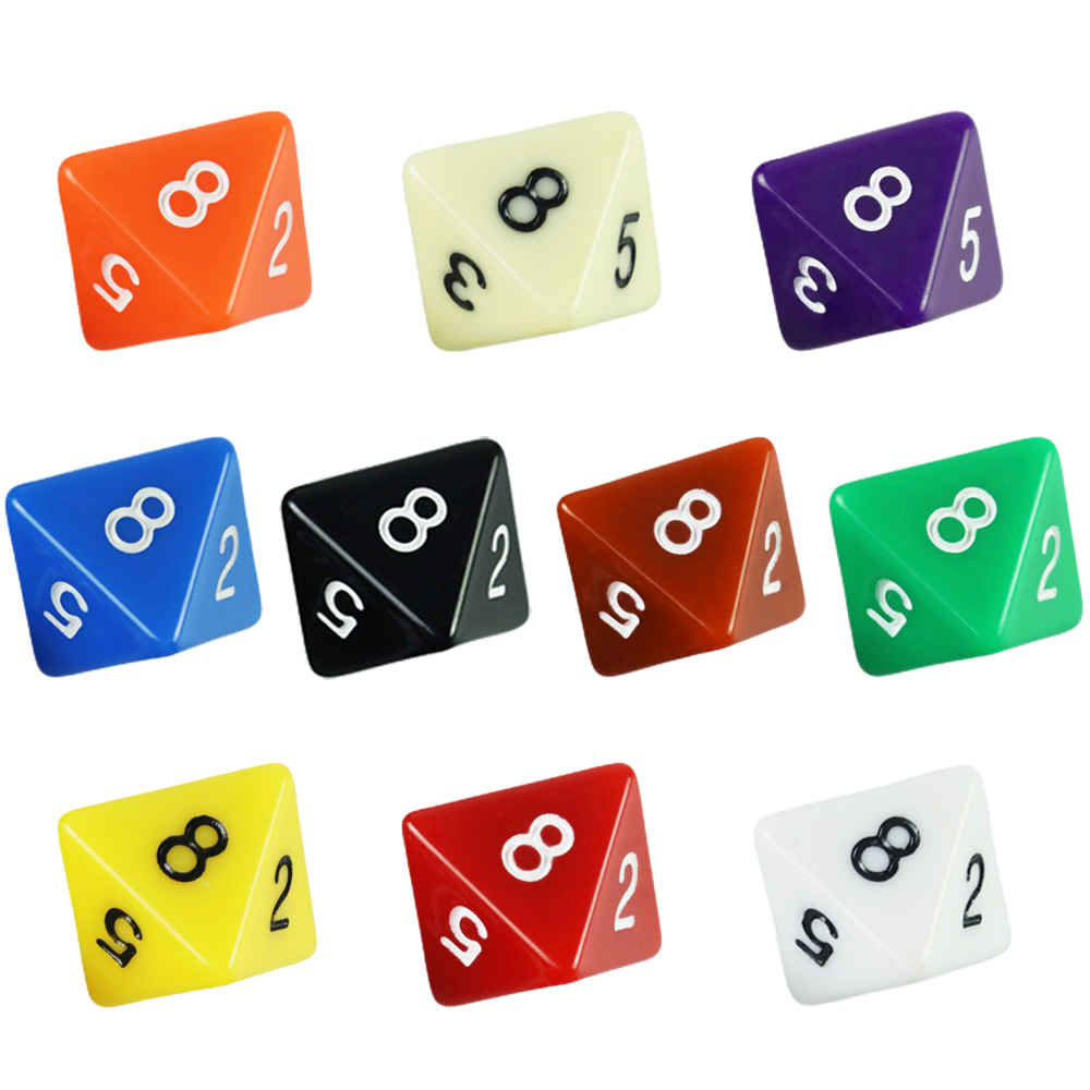 Board Game Digital - D8 Polyhedrale Dobbelstenen Set 10 stks