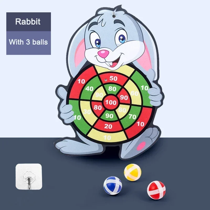 Board Game Anak - Educatieve spellen Dartbord Stickey Ball Dart