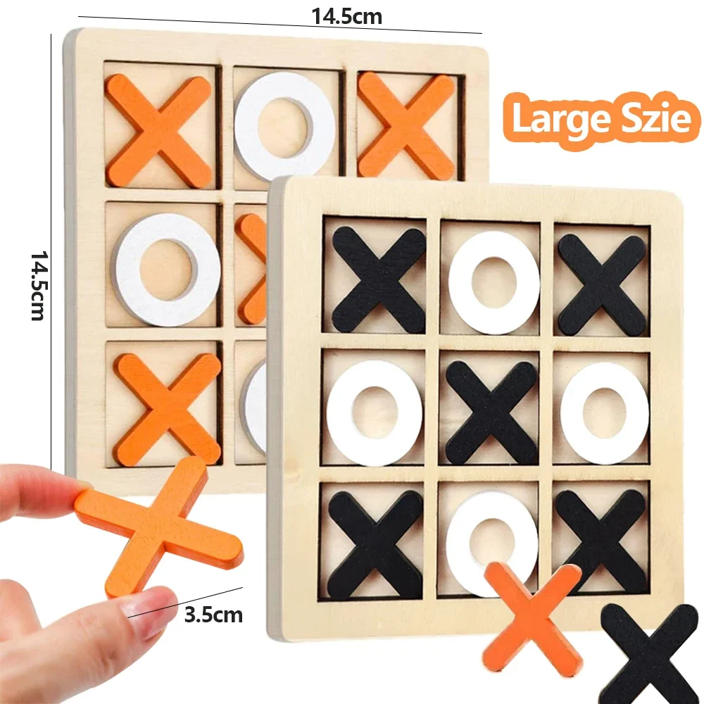 Board Game Anak - Houten XO Tic Tac Toe Game