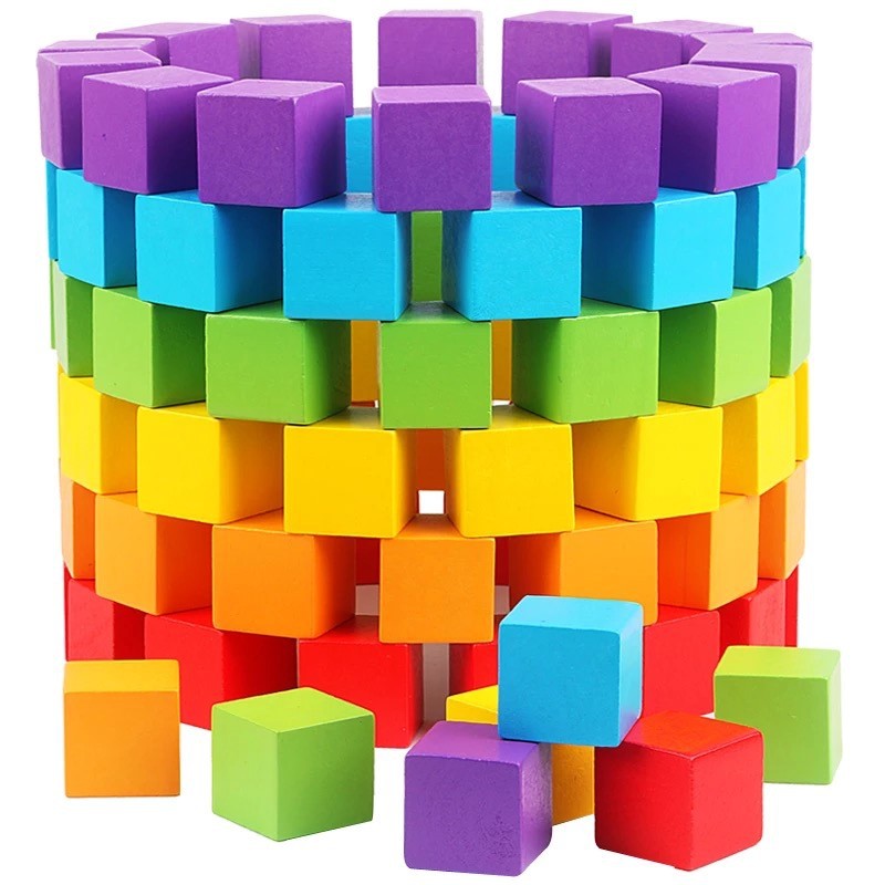 Board Game Anak - 30 stks/partij 2X2 CM Houten Kleurrijke