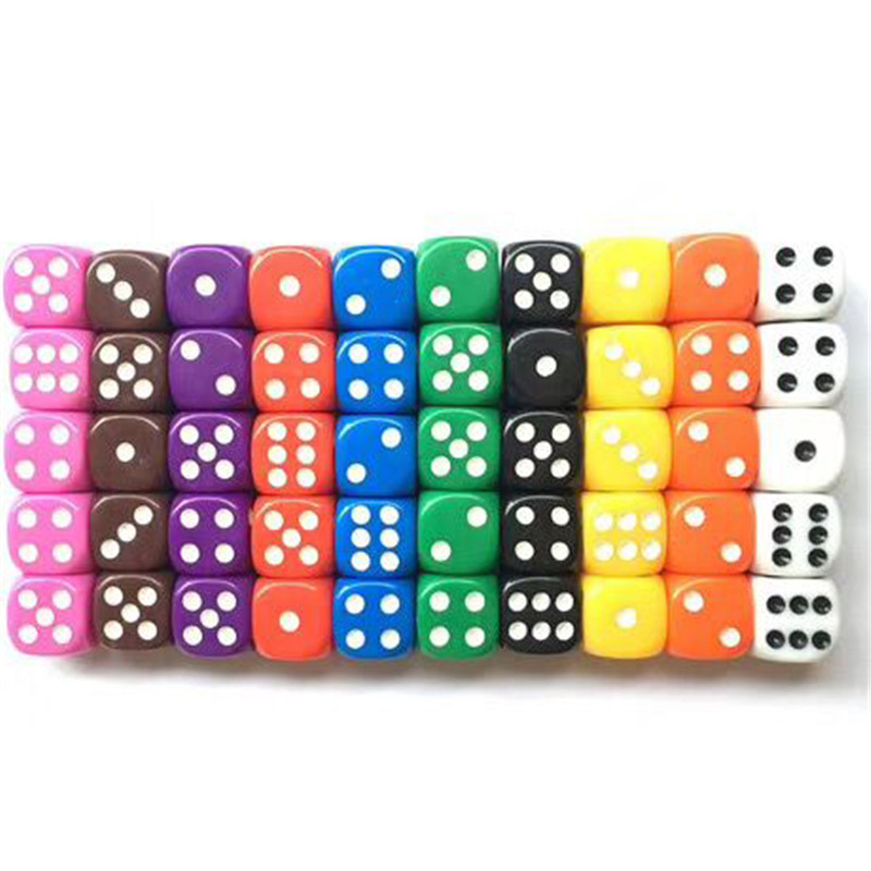 Board Game Digital - 10 Stuks Hoge Kwaliteit 16Mm Multi-Kleur