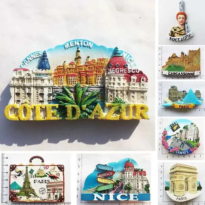 Board Game Zenith - Frankrijk Parijs Koelkastmagneet Souvenir Carcassonne Cannes