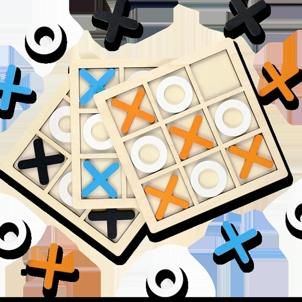 Houten XO Tic Tac Toe Game Min - Board Game Anak recensie en prijs