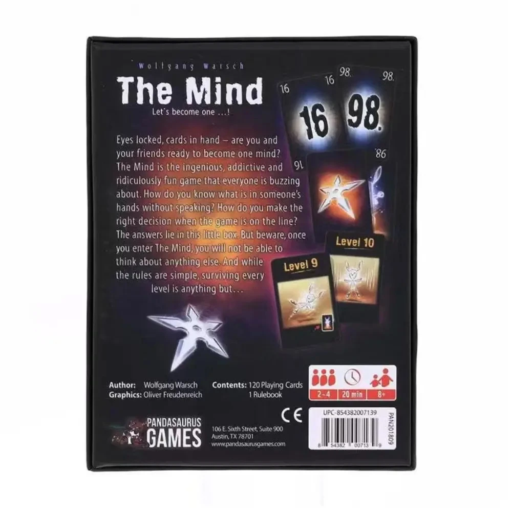 NIEUW Het Mind Card Game Party - Board Game Is recensie en prijs