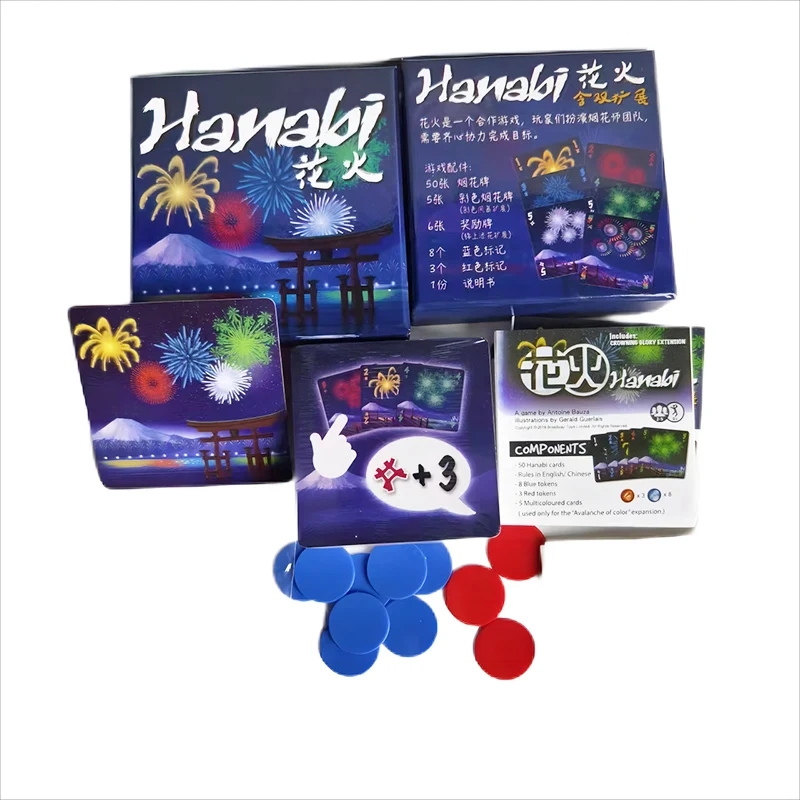 Hanabi coöperatieve kaartspel  - Board Game Avalon recensie en prijs