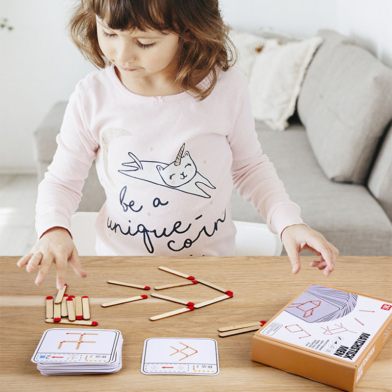Montessori Matches Puzzels Spe - Board Game Anak recensie en prijs