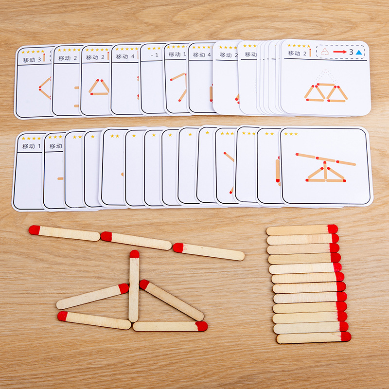 Montessori Matches Puzzels Spe - Board Game Anak recensie en prijs
