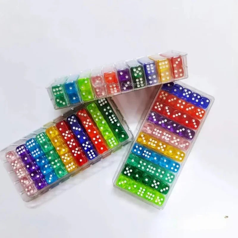 100 stuks gekleurde 14 mm acry - Board Game Digital recensie en prijs