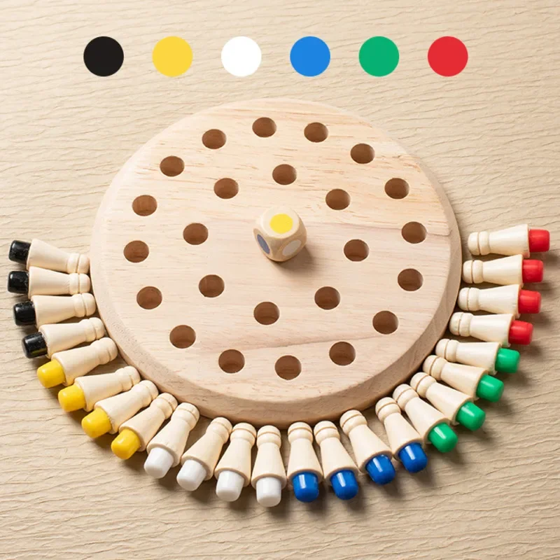 1PC Houten Memory Match Stick  - Board Game Anak recensie en prijs