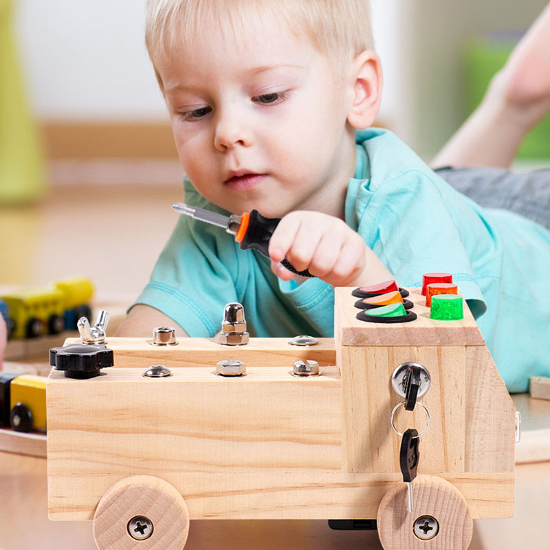 Houten Montessori Drukbord Zin - Board Game Japan recensie en prijs