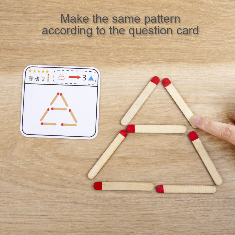 Montessori Matches Puzzels Spe - Board Game Anak recensie en prijs