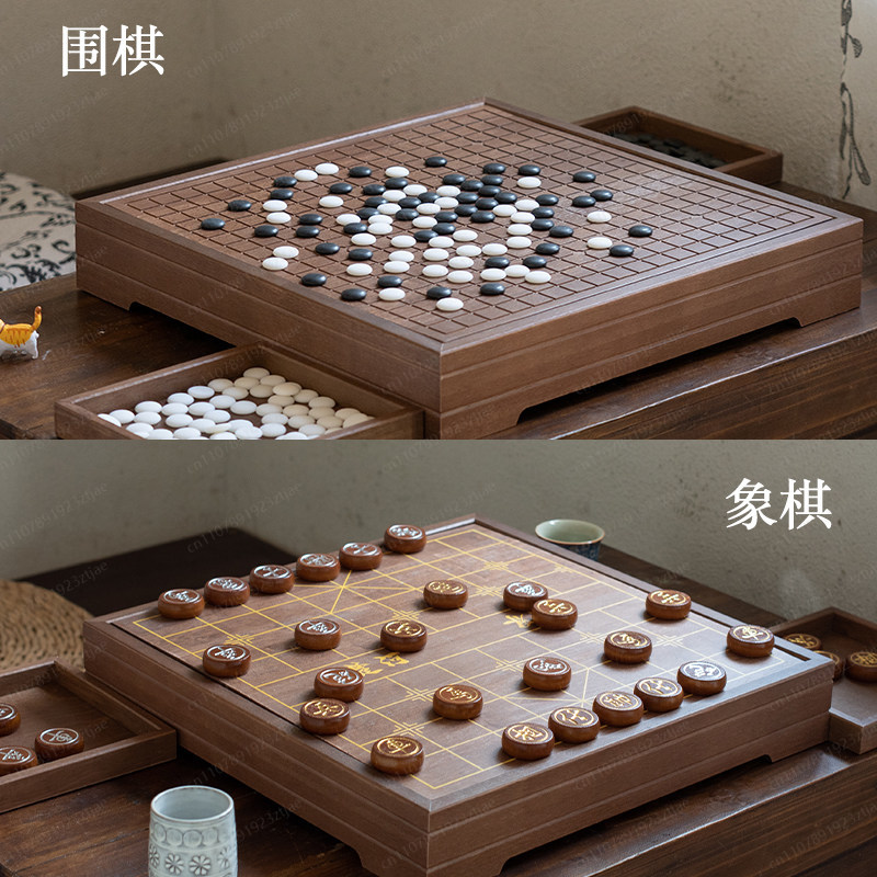 Hoogwaardig massief houten Go  - Board Game Go recensie en prijs
