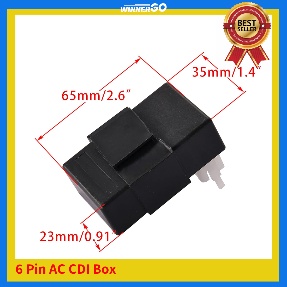 6-pins AC CDI-box voor Chinese - Board Game Go recensie en prijs