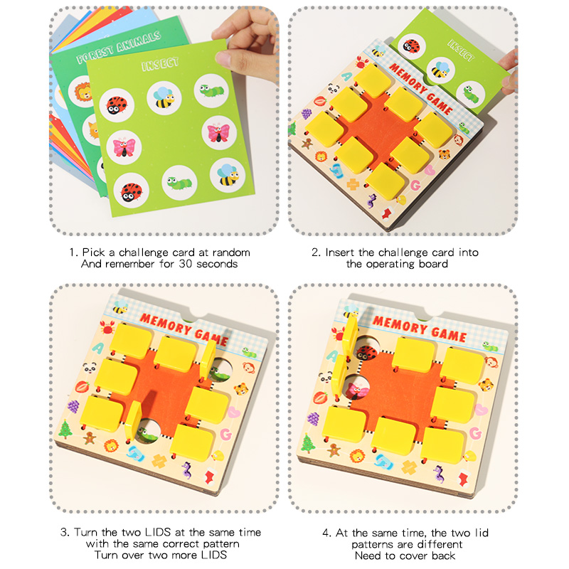 Houten geheugenschaakspeelgoed - Board Game Life recensie en prijs