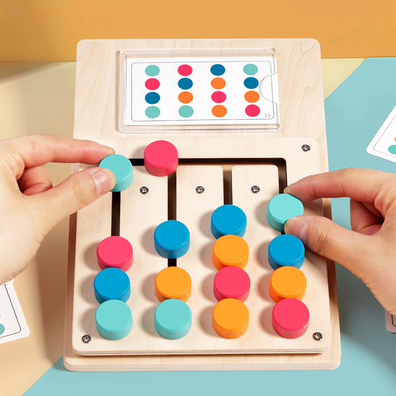 Montessori Kleur- en Vormmatch - Board Game Anak recensie en prijs