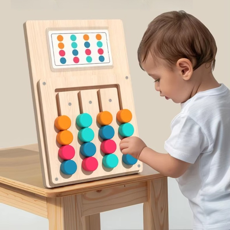 Montessori Kleur- en Vormmatch - Board Game Anak recensie en prijs